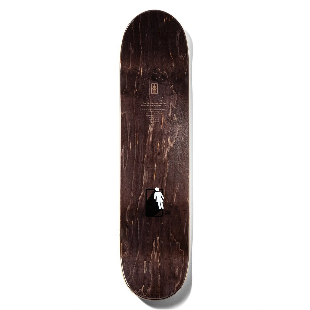 Shape Girl Skateboards Mike Mo 3D OG Deck - Laranja