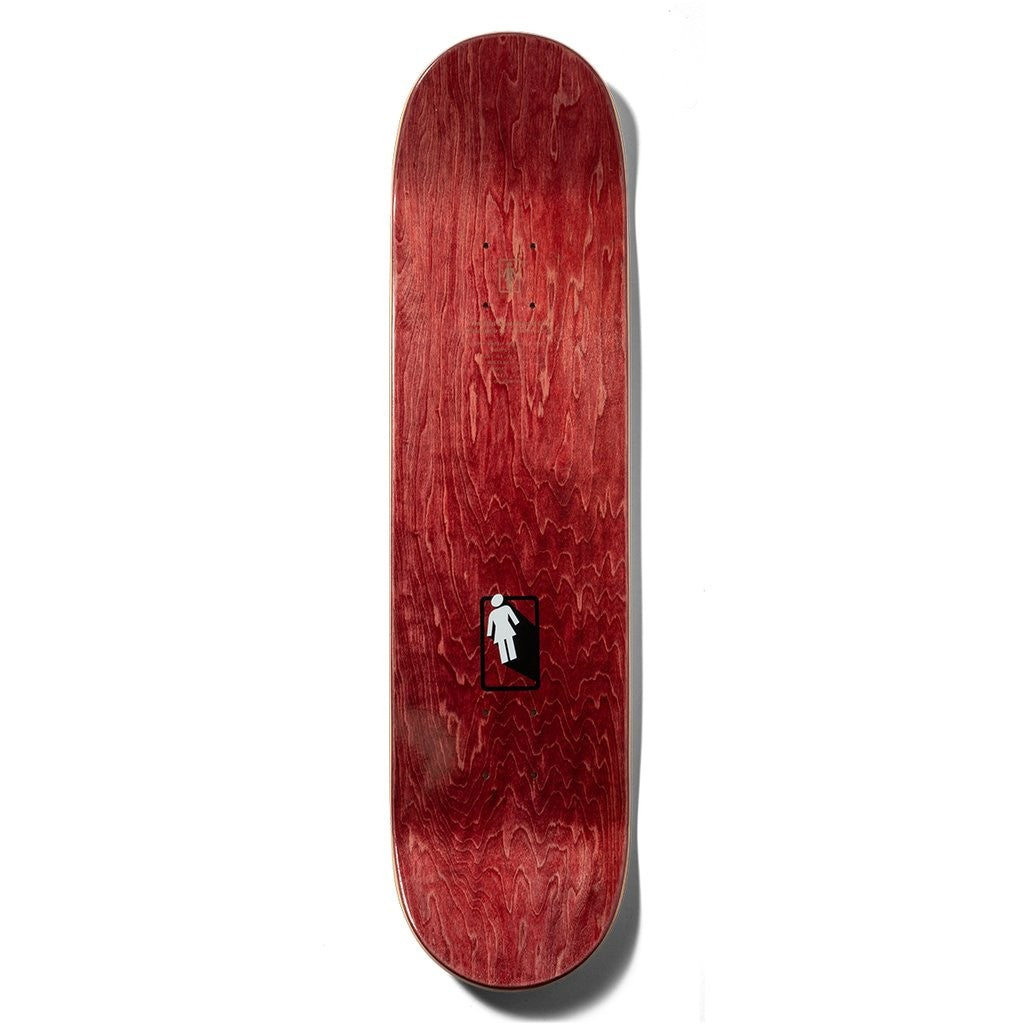 Shape Girl Skateboards Kennedy 3D OG Deck - Laranja