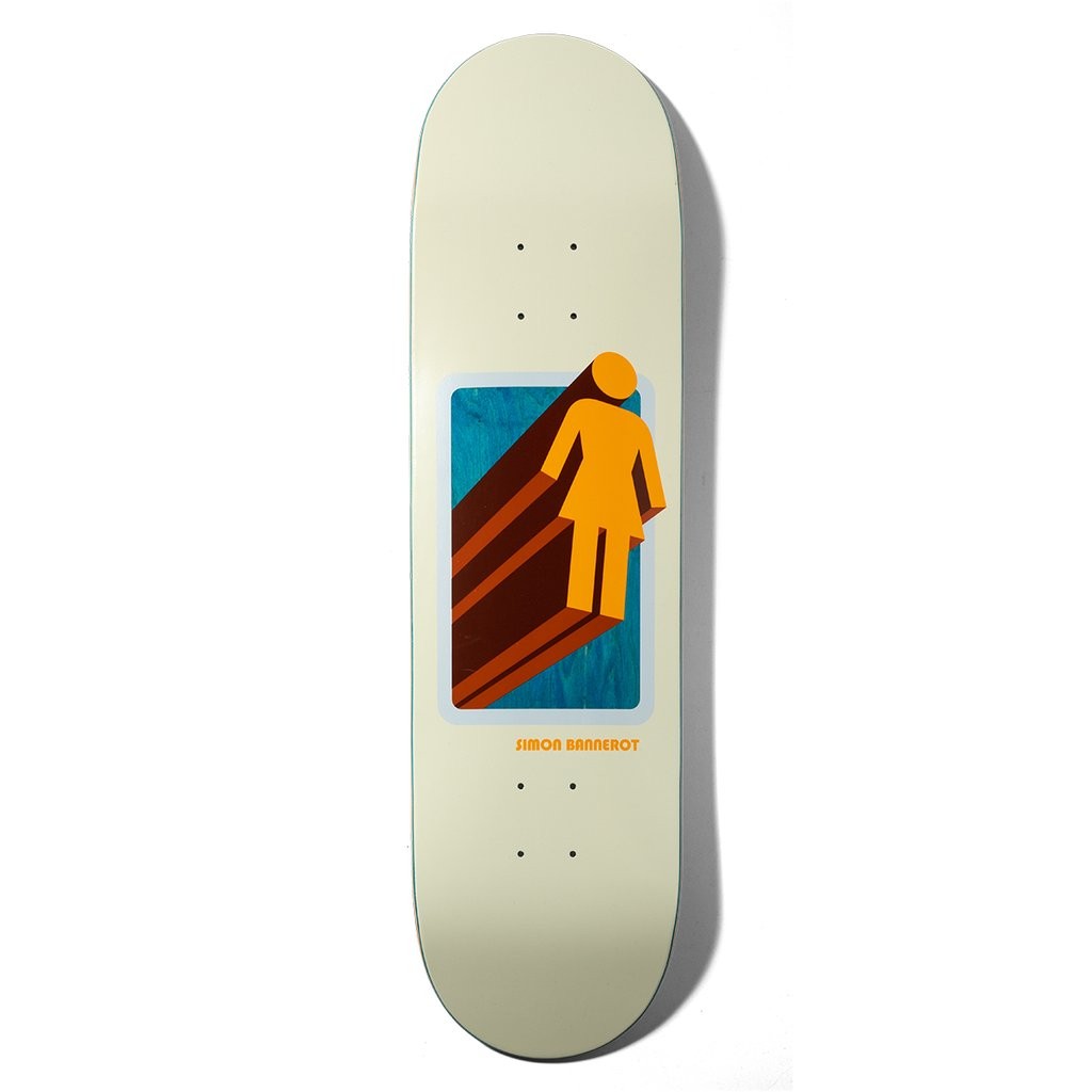 Shape Girl Skateboards Bannerot 3D OG Deck - Verde