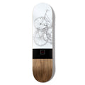 Shape Chocolate Skateboards Anderson Modernica Deck - Branco / Preto