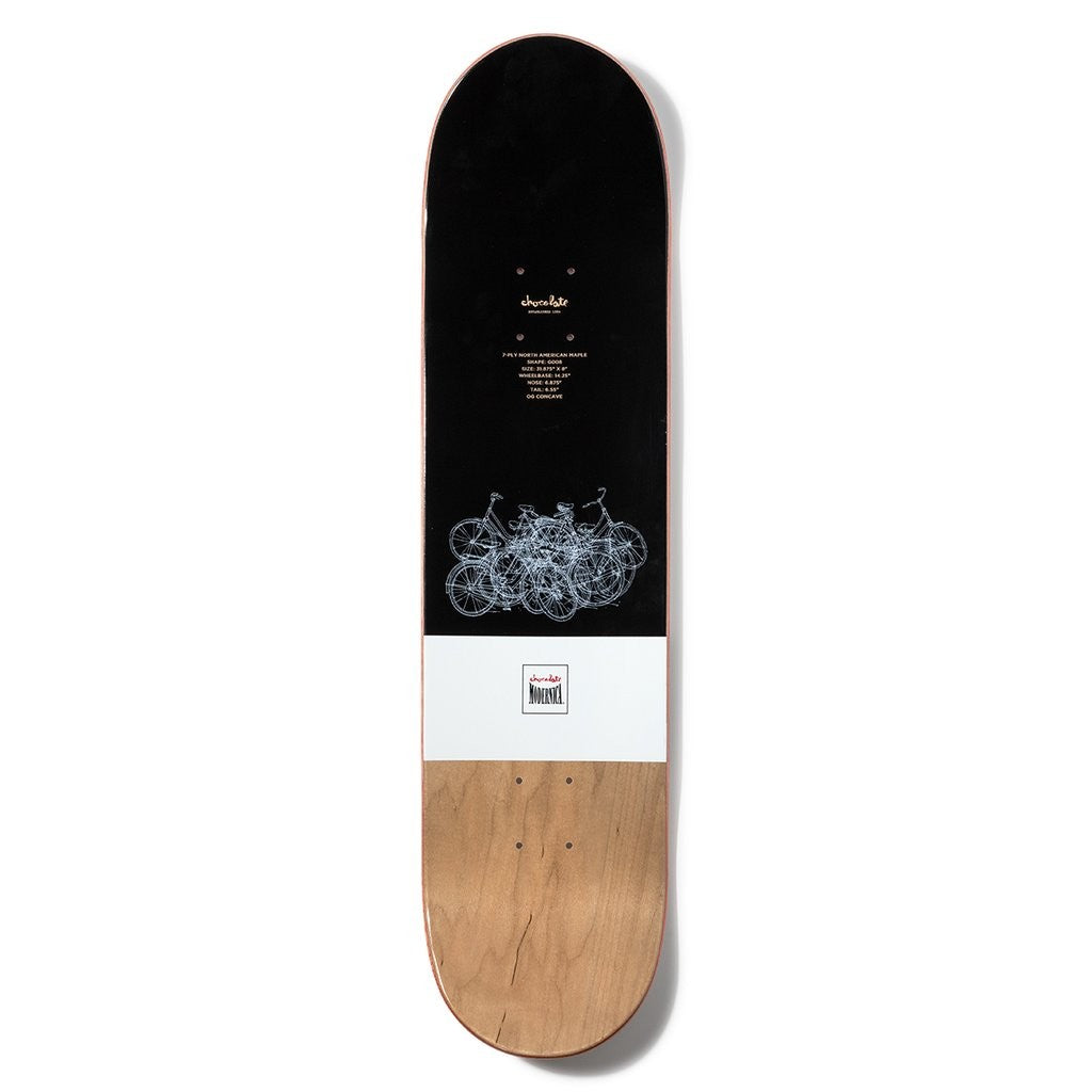 Shape Chocolate Skateboards Anderson Modernica Deck - Branco / Preto