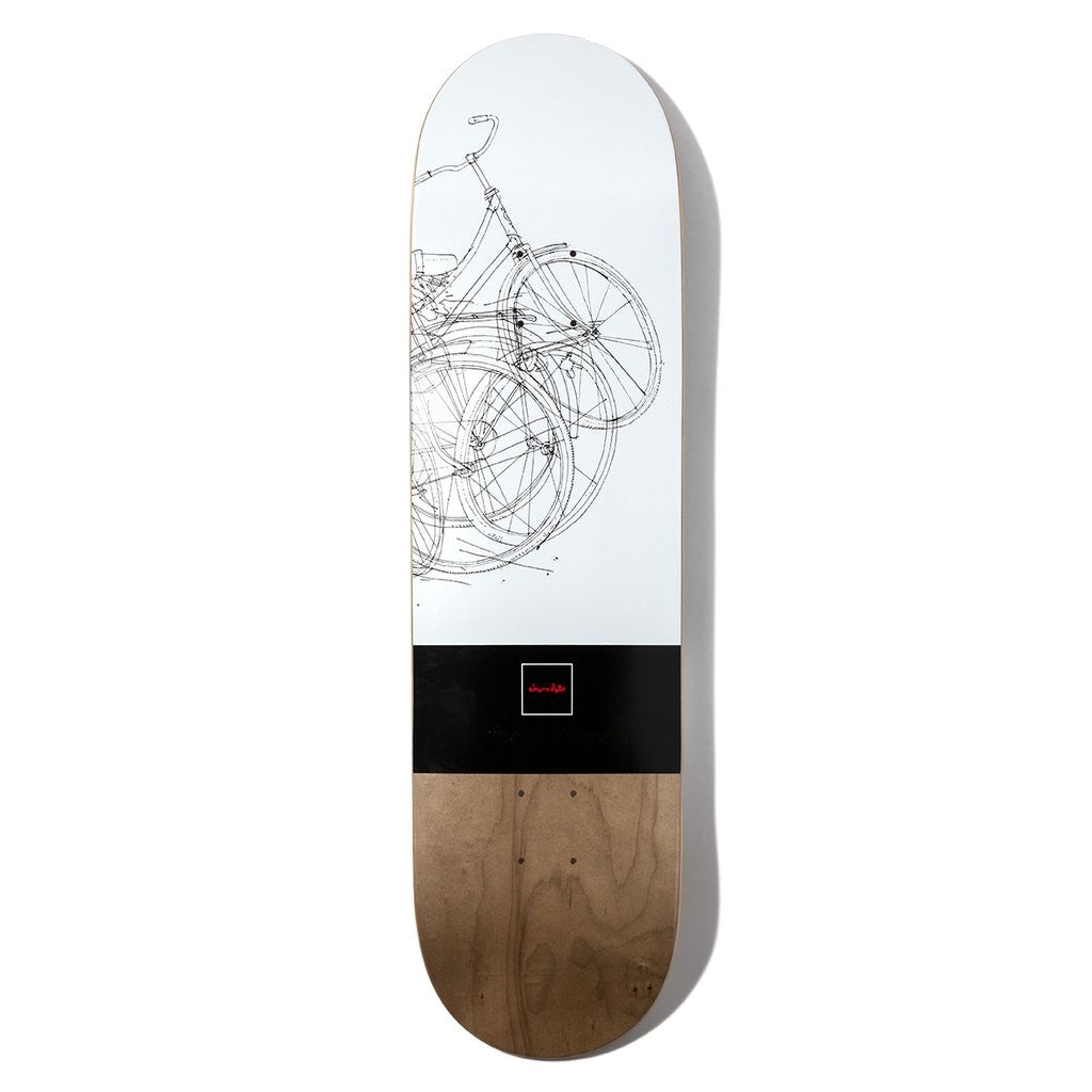Shape Chocolate Skateboards Alvarez Modernica Deck - Branco / Preto