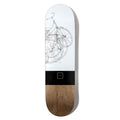 Shape Chocolate Skateboards Alvarez Modernica Deck - Branco / Preto