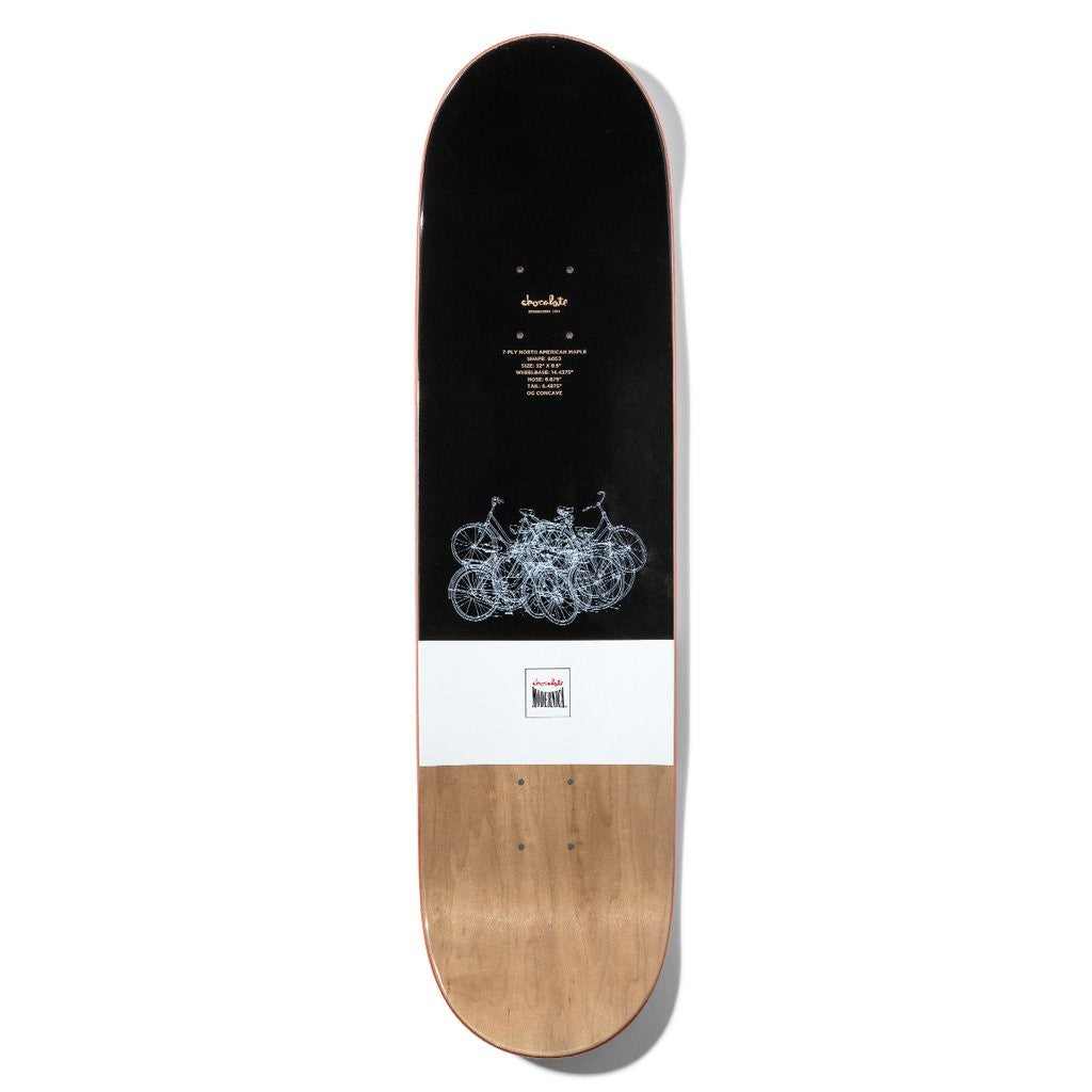 Shape Chocolate Skateboards Alvarez Modernica Deck - Branco / Preto