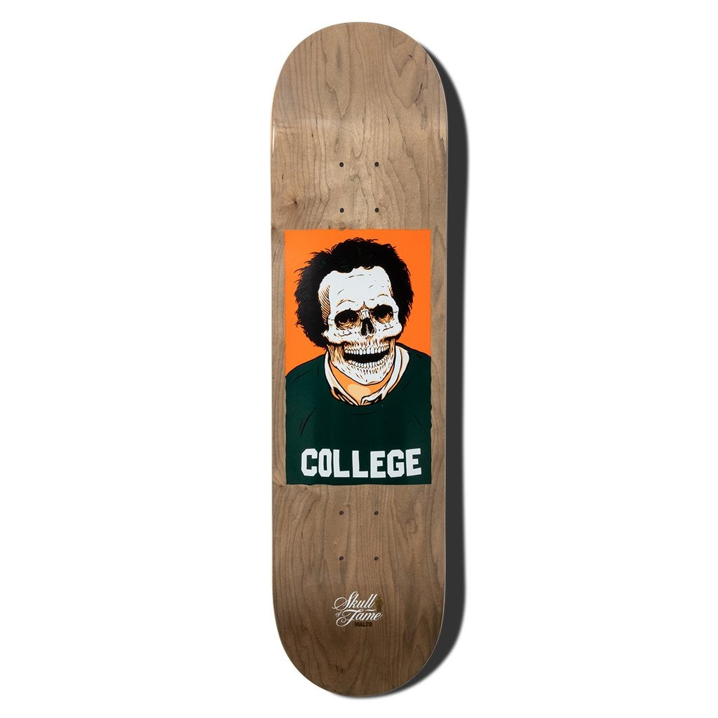 Shape Girl Skateboards Malto Skull of Fame Deck - Marrom