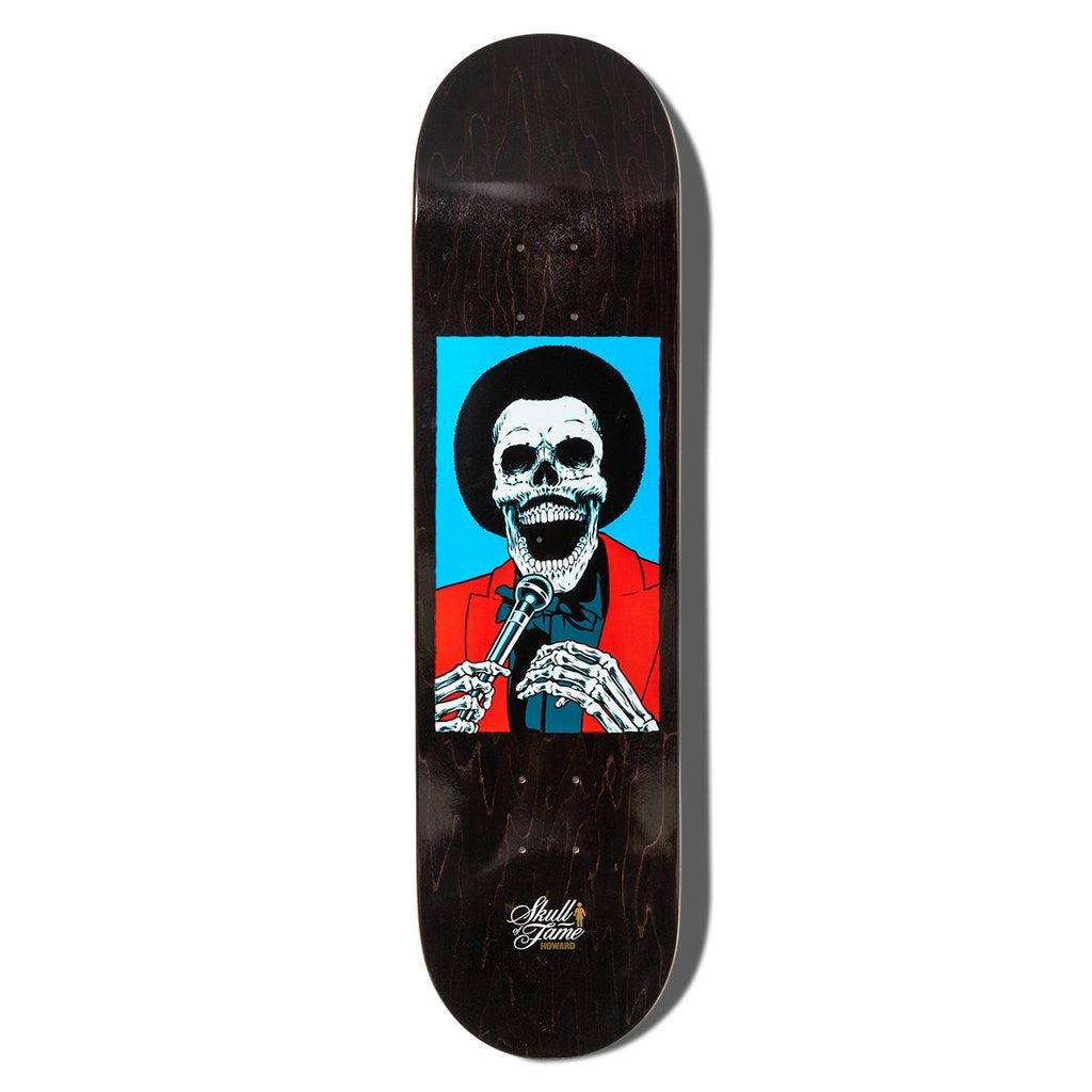 Shape Girl Skateboards Howard Skull of Fame Deck - Preto