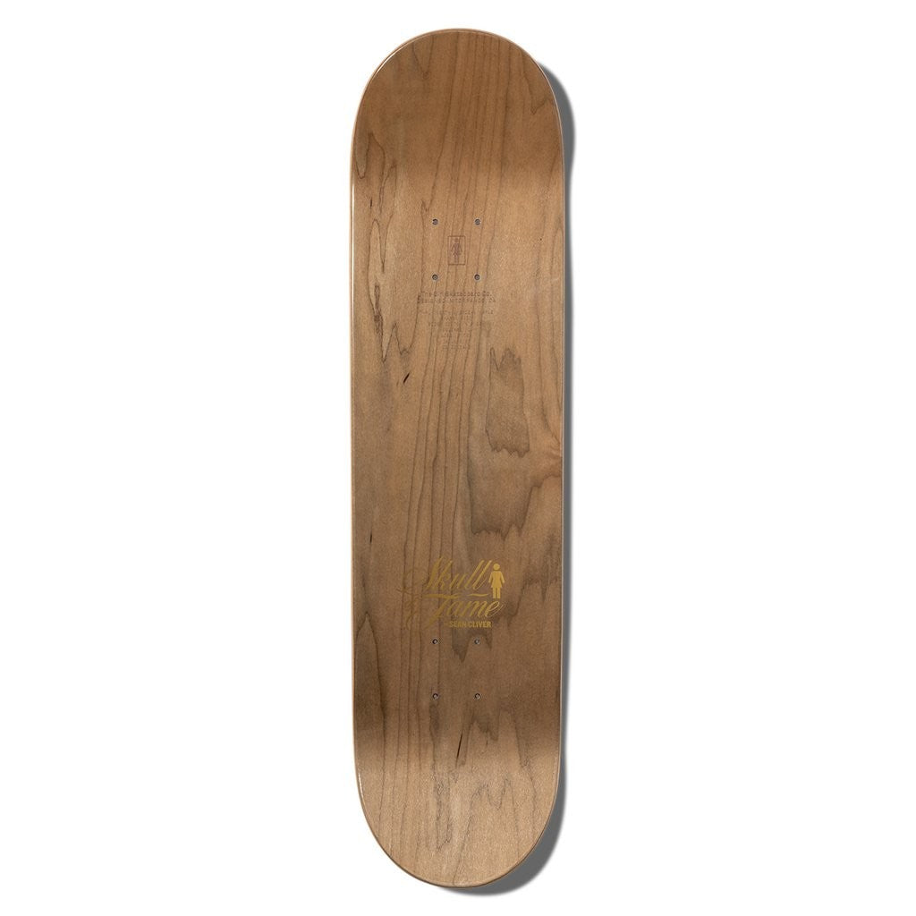Shape Girl Skateboards Howard Skull of Fame Deck - Preto