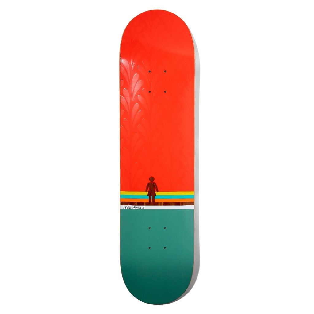 Shape Girl Skateboards Malto Horizon OG Deck - Vermelho / Verde