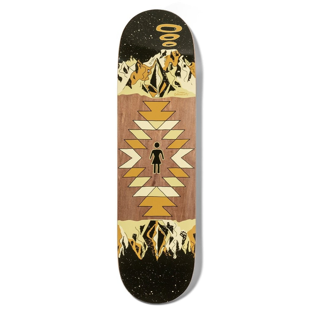 Shape Girl Skateboards Bannerot Volcom Deck - Preto