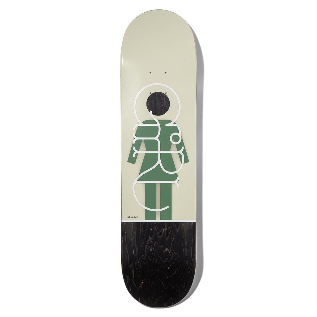 Shape Girl Skateboards Mike Mo Liner OG Deck - Bege / Preto