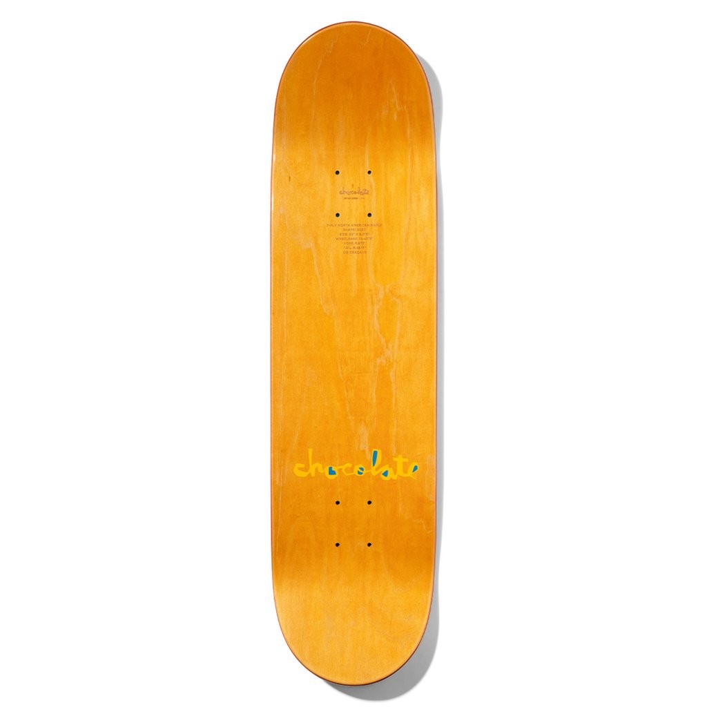 Shape Chocolate Skateboards Perez Original Chunk Deck - Laranja / Azul