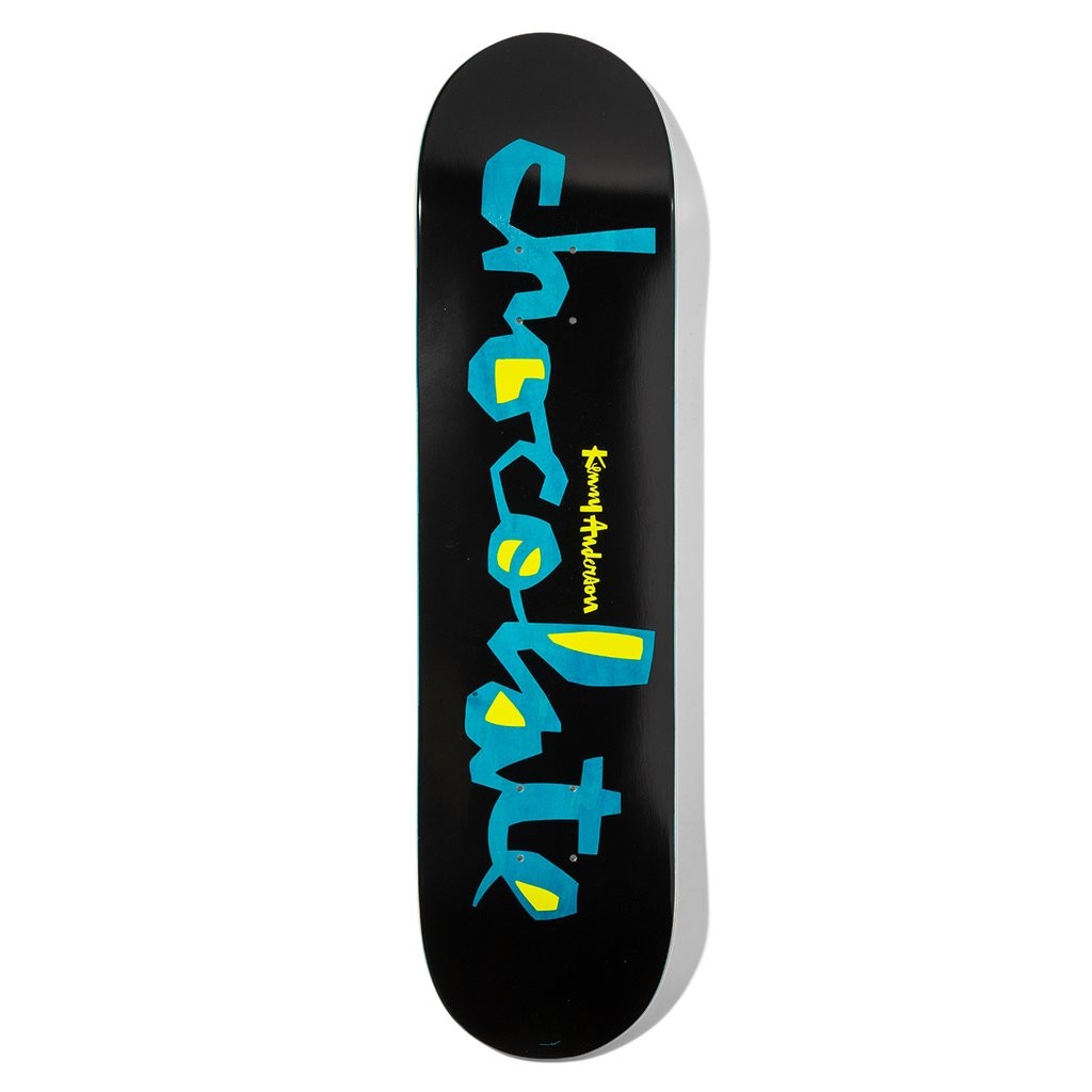 Shape Chocolate Skateboards Anderson Original Chunk Deck - Preto / Amarelo