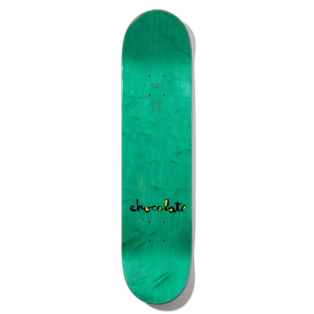 Shape Chocolate Skateboards Anderson Original Chunk Deck - Preto / Amarelo