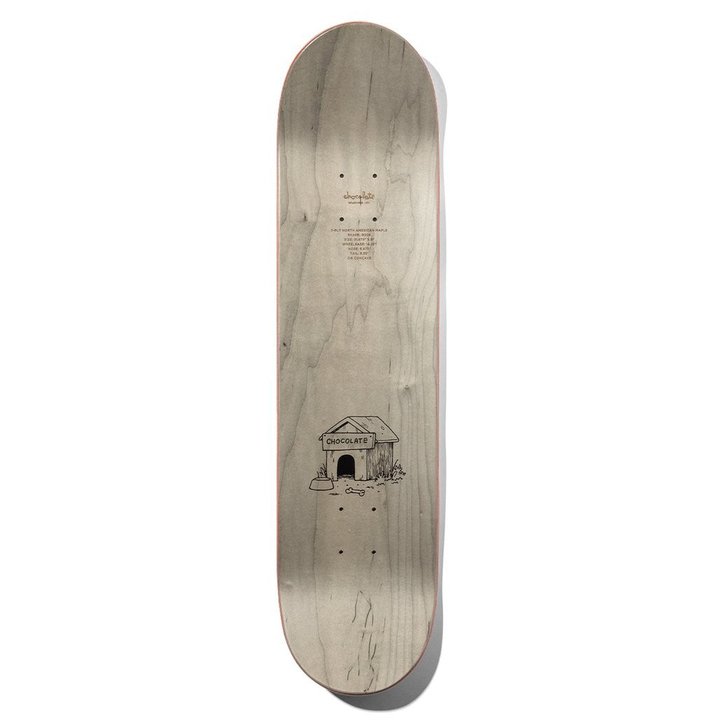 Shape Chocolate Skateboards Cruz Big Dawgs Deck - Cruz Bege