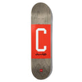 Shape Chocolate Skateboards Fernandez Big C Deck - Marrom / Vermelho / Branco