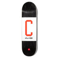 Shape Chocolate Skateboards Tershy Big C Deck - Preto / Branco / Vermelho