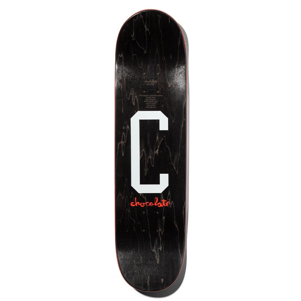 Shape Chocolate Skateboards Tershy Big C Deck - Preto / Branco / Vermelho