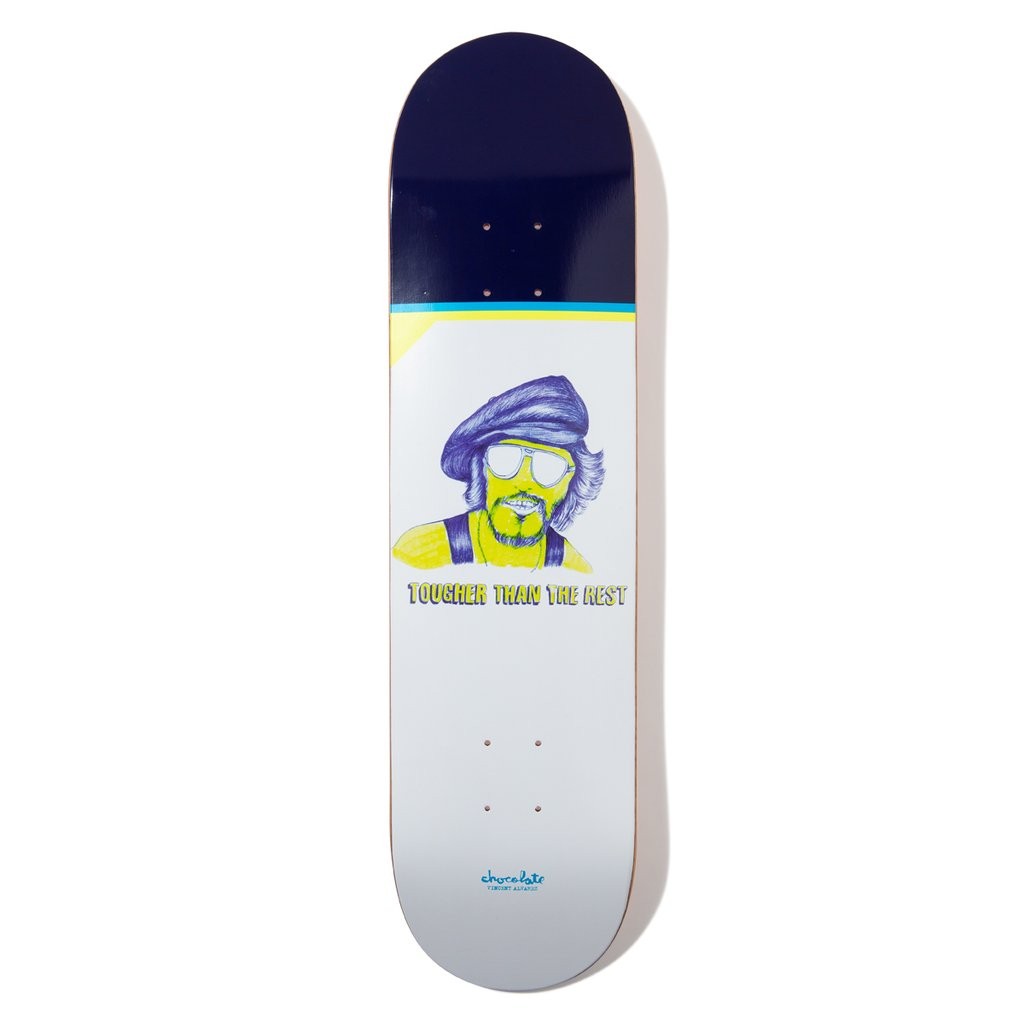 Shape Chocolate Skateboards Alvarez Truth Seeker Deck - Branco / Marinho