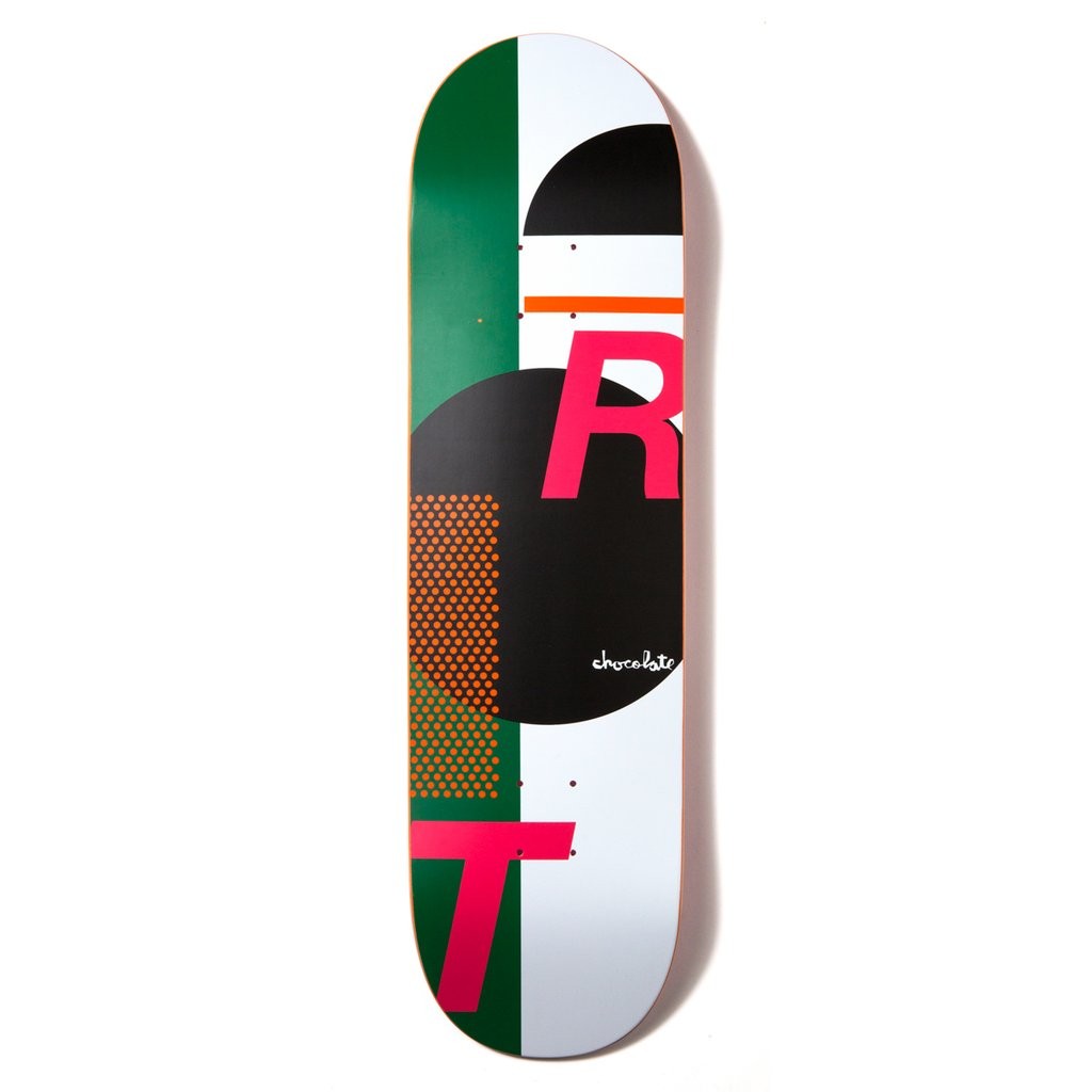 Shape Chocolate Skateboards Tershy Neu Phase Deck - Branco / Verde