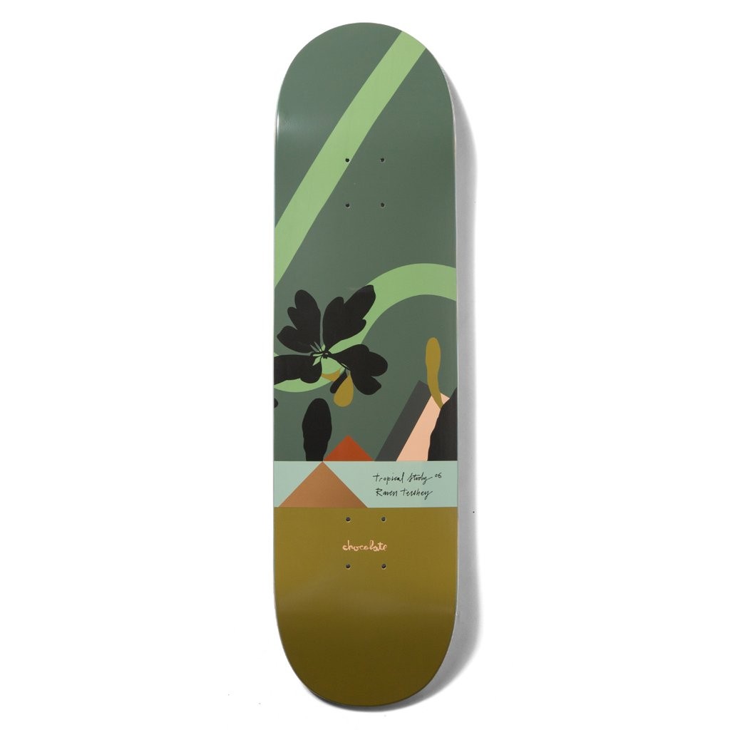 Shape Chocolate Skateboards Tershy Tropical Studies Deck - Verde