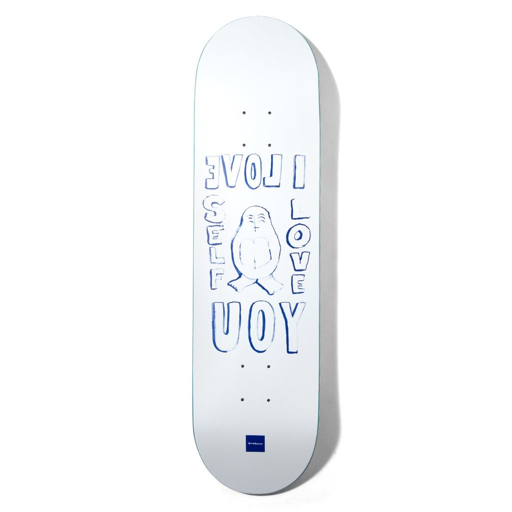 Shape Chocolate Skateboards Anderson Self Love Deck - Branco / Azul