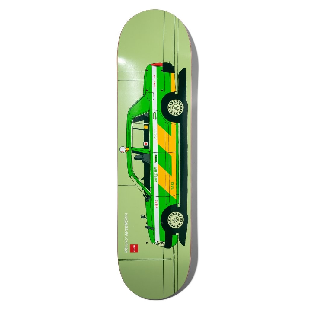 Shape Chocolate Skateboards Anderson World Taxis Deck - Verde