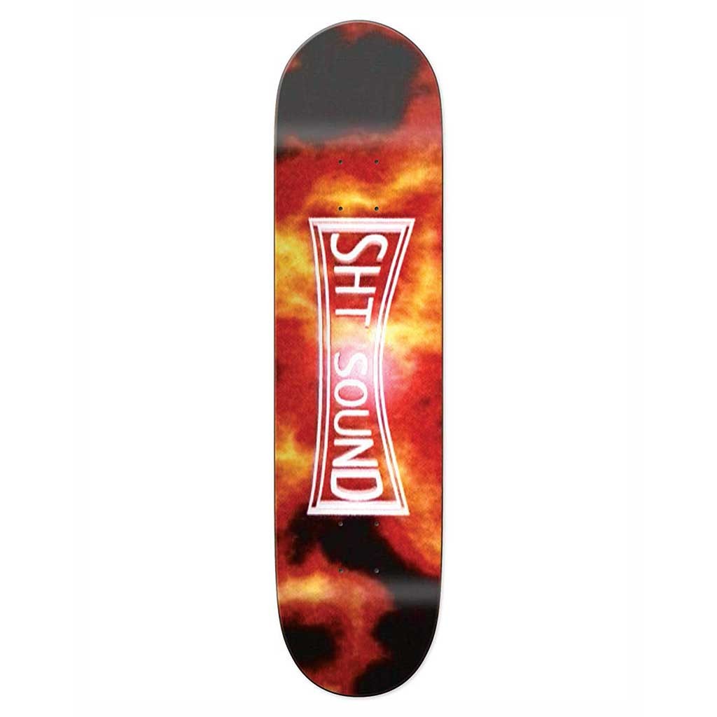 Shape Girl Skateboards Girl Films SHT Sound Deck - Preto / Laranja / Amarelo