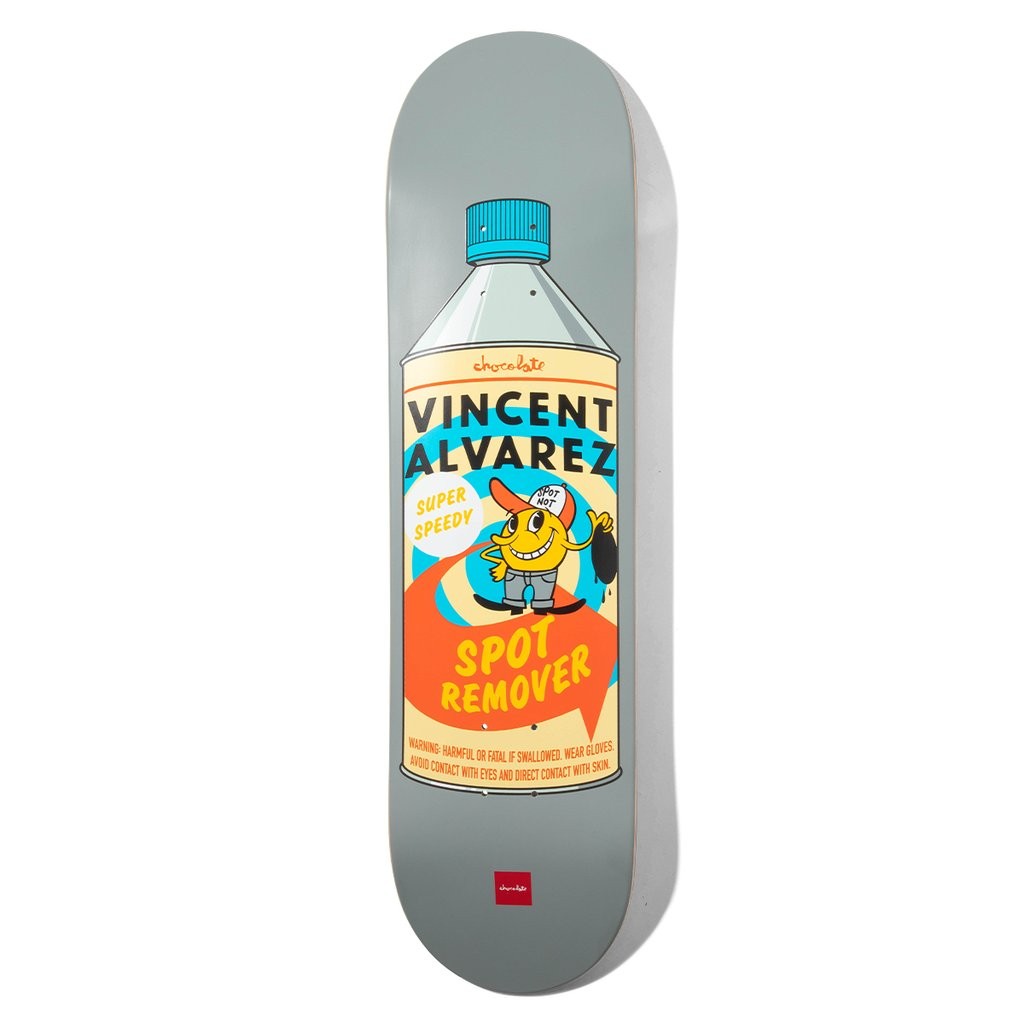 Shape Chocolate Skateboards Alvarez Essentials Deck - Cinza