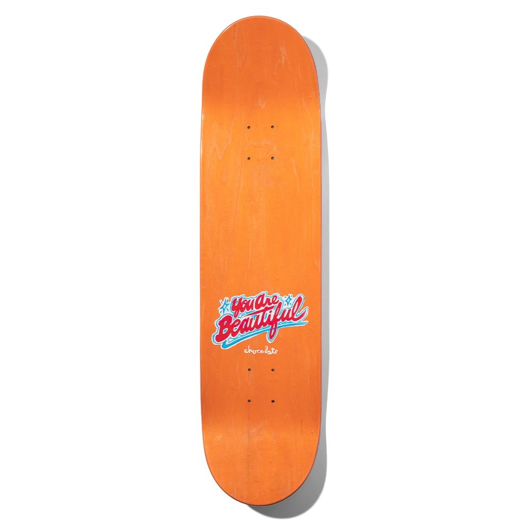 Shape Chocolate Skateboards Tershy Cuts Deck - Preto / Rosa / Azul