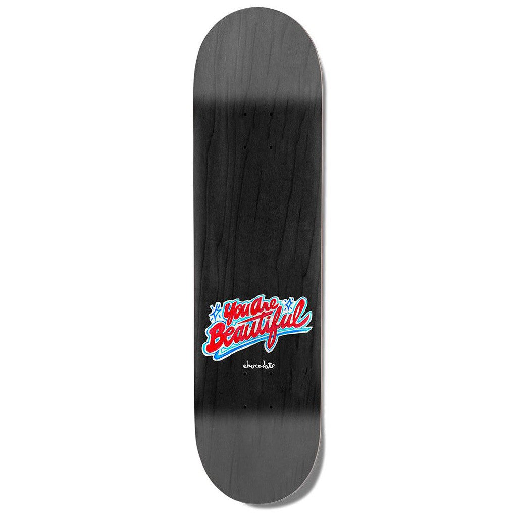 Shape Chocolate Skateboards Yonnie Cruz Cuts Deck - Preto / Vermelho / Laranja