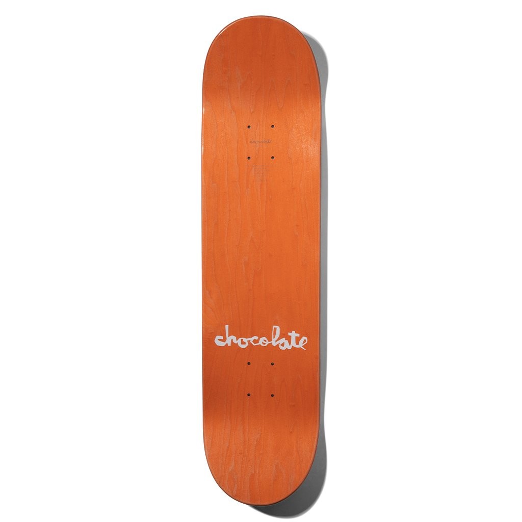 Shape Chocolate Skateboards Alvarez Original Chunk Deck - Preto / Laranja