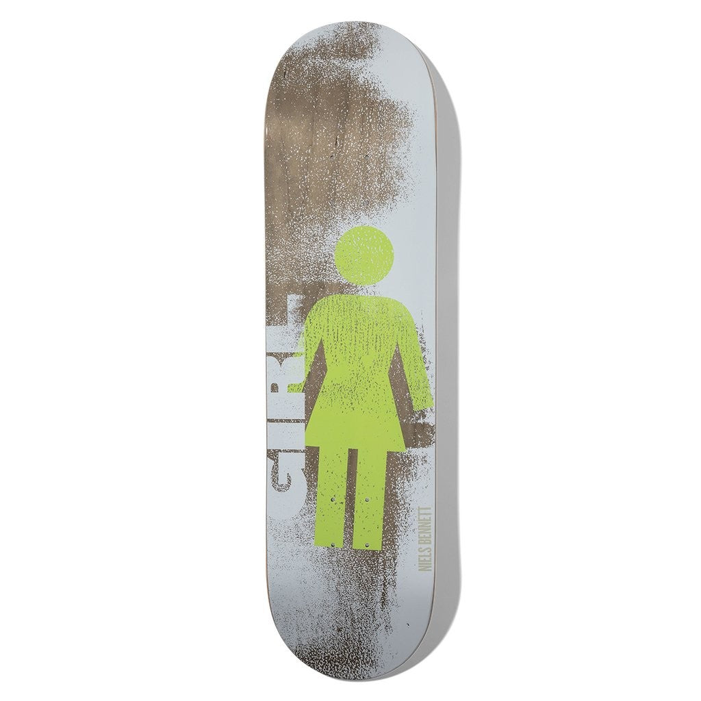 Shape Girl Skateboards Griffin Gass Roller OG Deck - Cinza / Verde