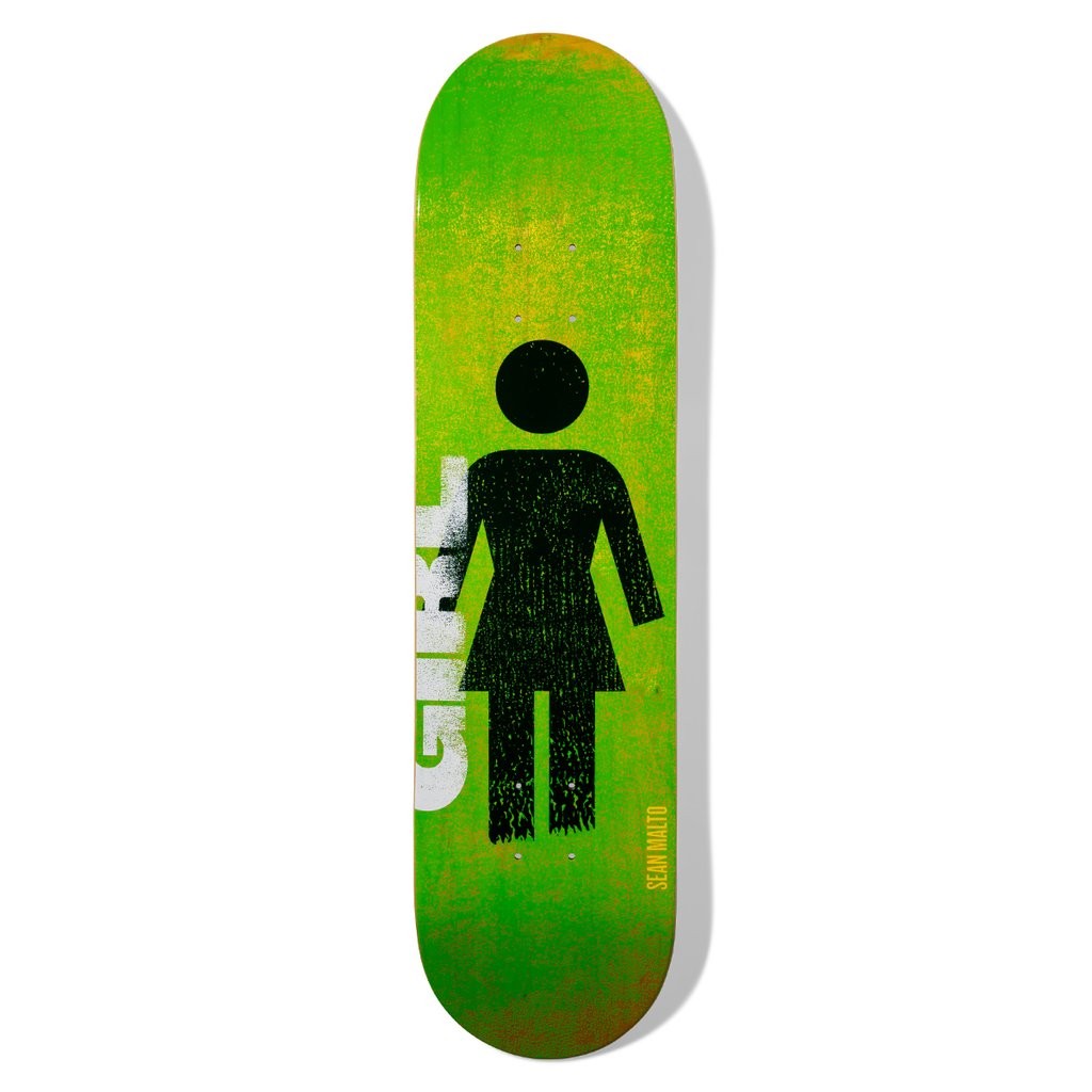 Shape Girl Skateboards Malto Roller OG Deck - Verde / Preto / Branco