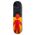 Shape Girl Skateboards Malto Marionette Deck - Preto / Laranja / Vermelho