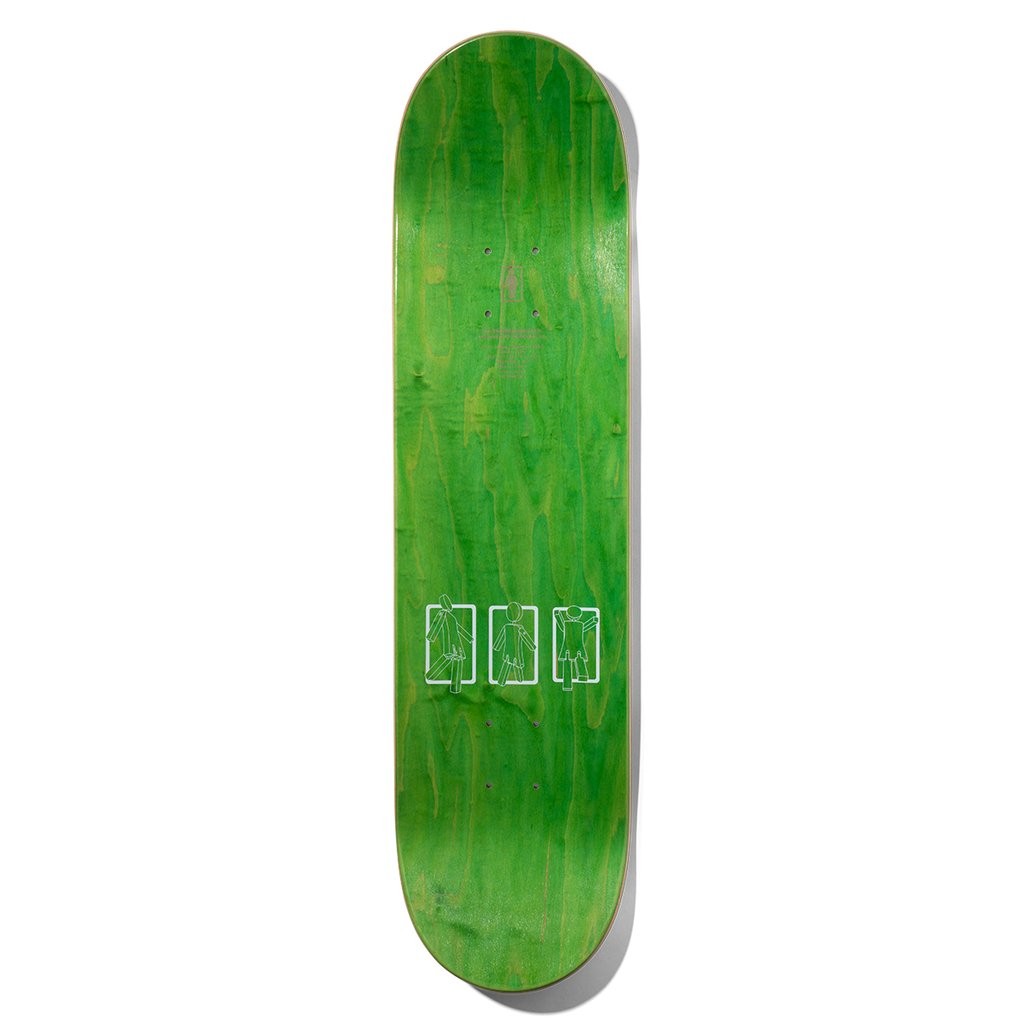 Shape Girl Skateboards McCrank Marionette Deck - Vermelho / Preto / Bege
