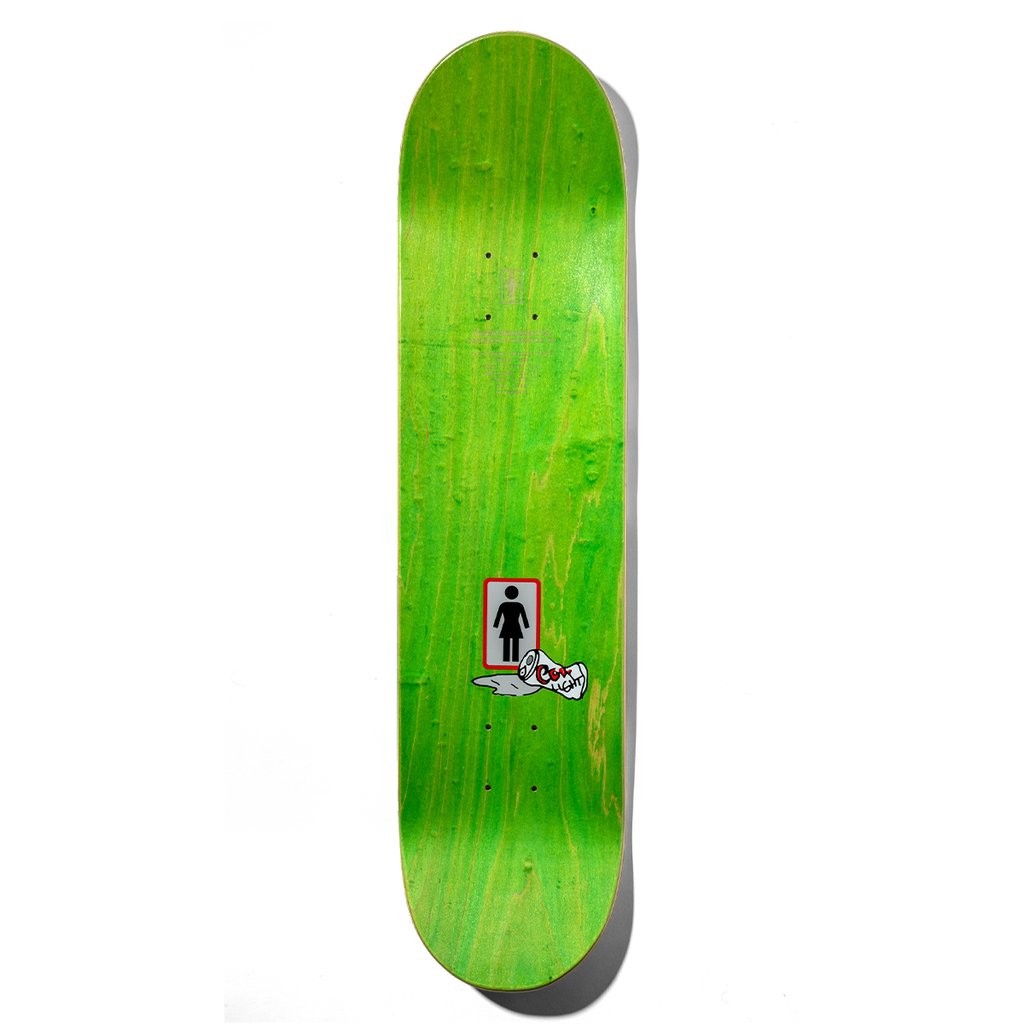 Shape Girl Skateboards Pacheco Jungle Beers Deck - Verde