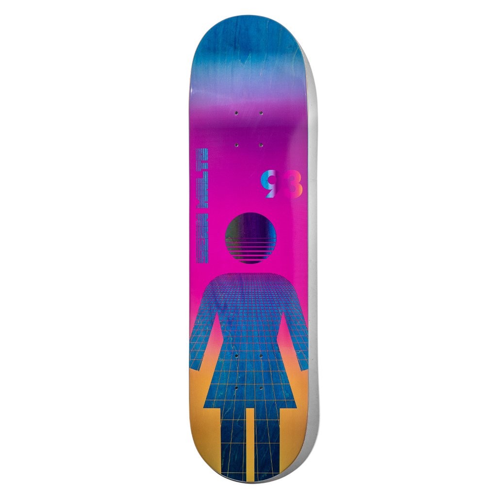 Shape Girl Skateboards Malto Future OG Deck - Azul / Rosa / Laranja