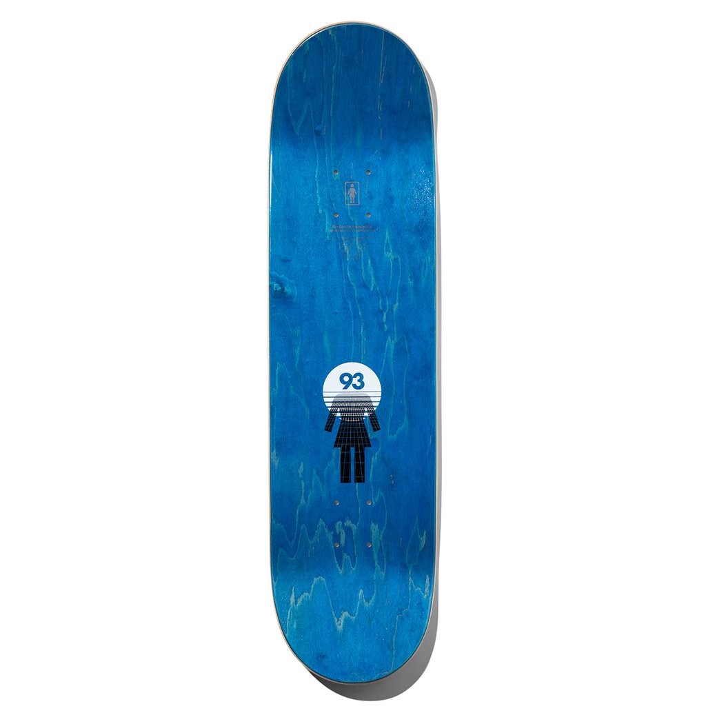 Shape Girl Skateboards Gass Future OG Deck - Preto / Azul