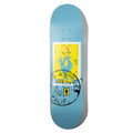 Shape Girl Skateboards Gass Postal Deck - Azul / Amarelo / Branco