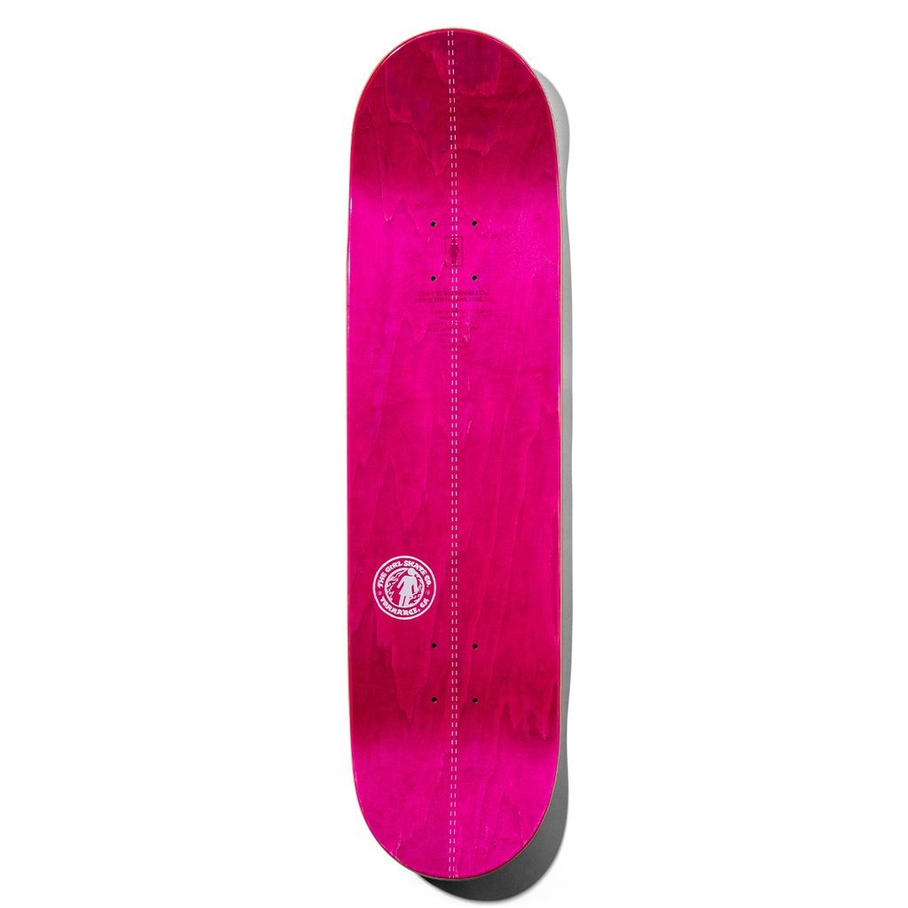 Shape Girl Skateboards Howard GSSC Deck - Branco / Rosa / Azul