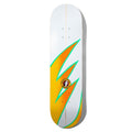 Shape Girl Skateboards Bannerot GSSC Deck - Branco / Laranja / Verde