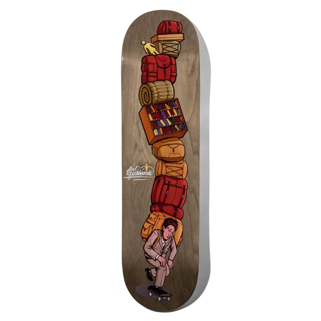 Shape Girl Skateboards Bennett Emotional Baggage Deck - Marrom