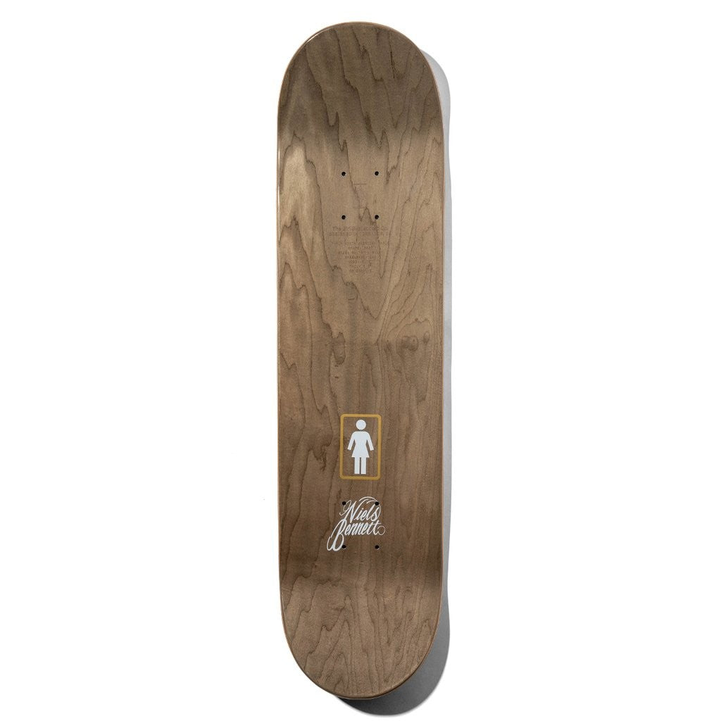 Shape Girl Skateboards Bennett Emotional Baggage Deck - Marrom