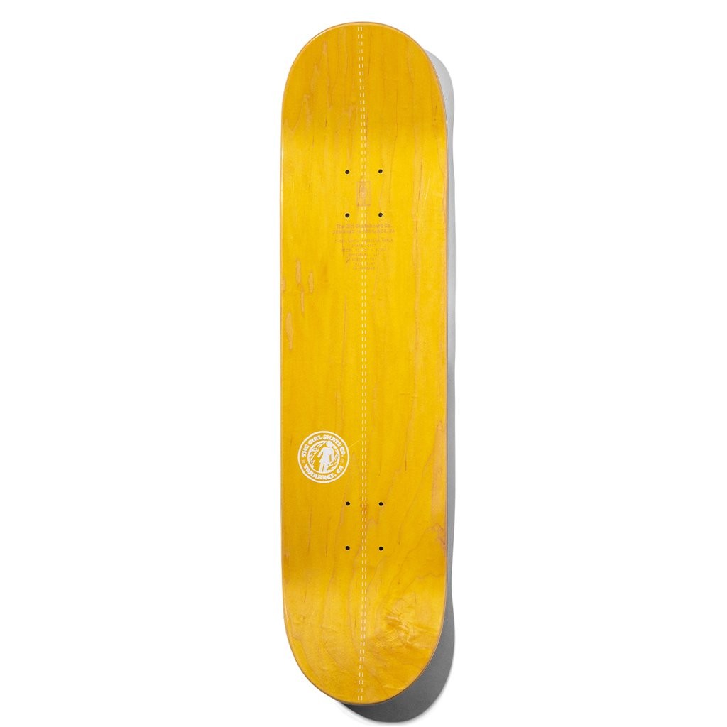 Shape Girl Skateboards Bannerot Kokopelli Deck - Branco / Preto / Vermelho