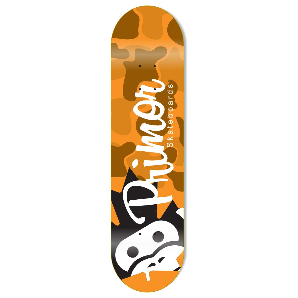 Shape Primor Skateboards Camouflage - Laranja