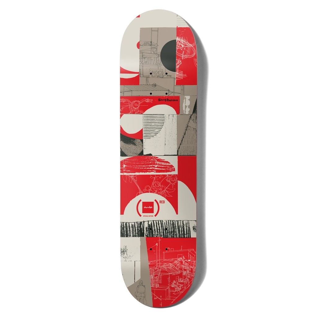 Shape Chocolate Skateboards Anderson RED - Vermelho