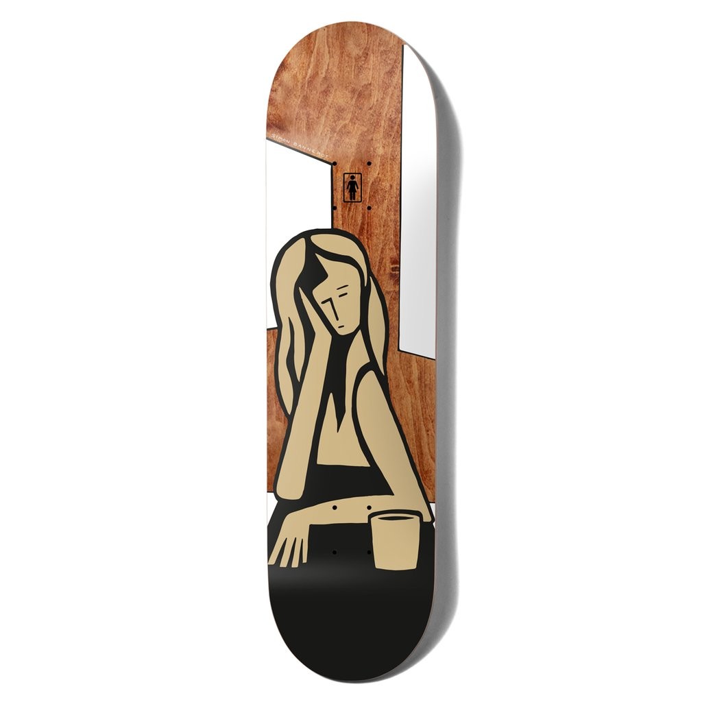 Shape Girl Skateboards Bannerot Contemplation - Marrom / Preto