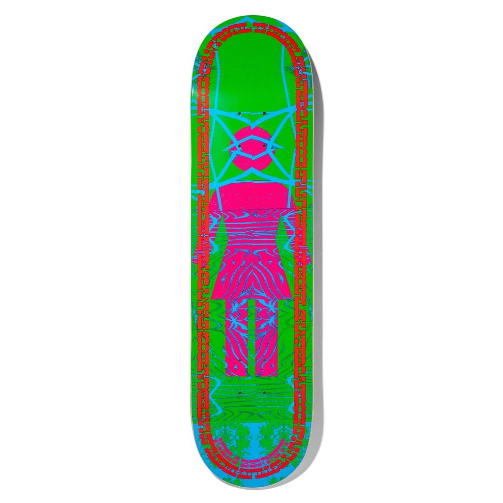 Shape Girl Skateboards Bennett Vibrations OG - Verde / Rosa