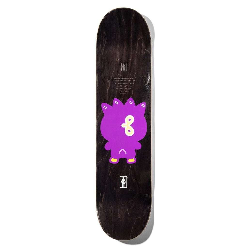 Shape Girl Skateboards Brophy Sanrio Deck - Branco / Roxo / Preto