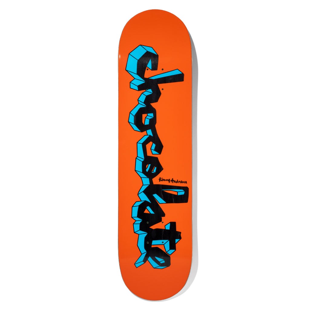 Shape Chocolate Skateboards Anderson Lifted Chunk Deck - Laranja